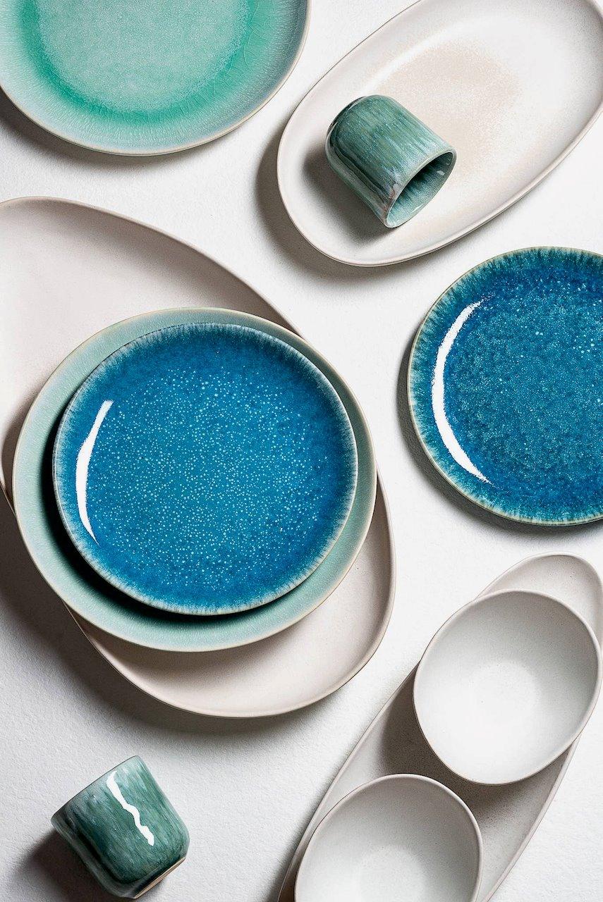 Ocean Blue Salad Plate - THE SUS&TAIN STORE
