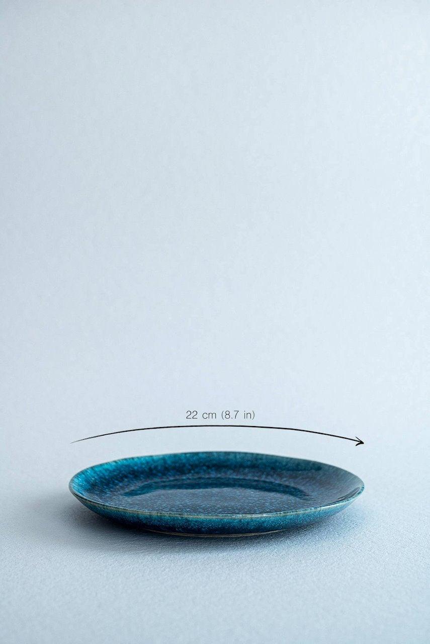 Ocean Blue Salad Plate - THE SUS&TAIN STORE