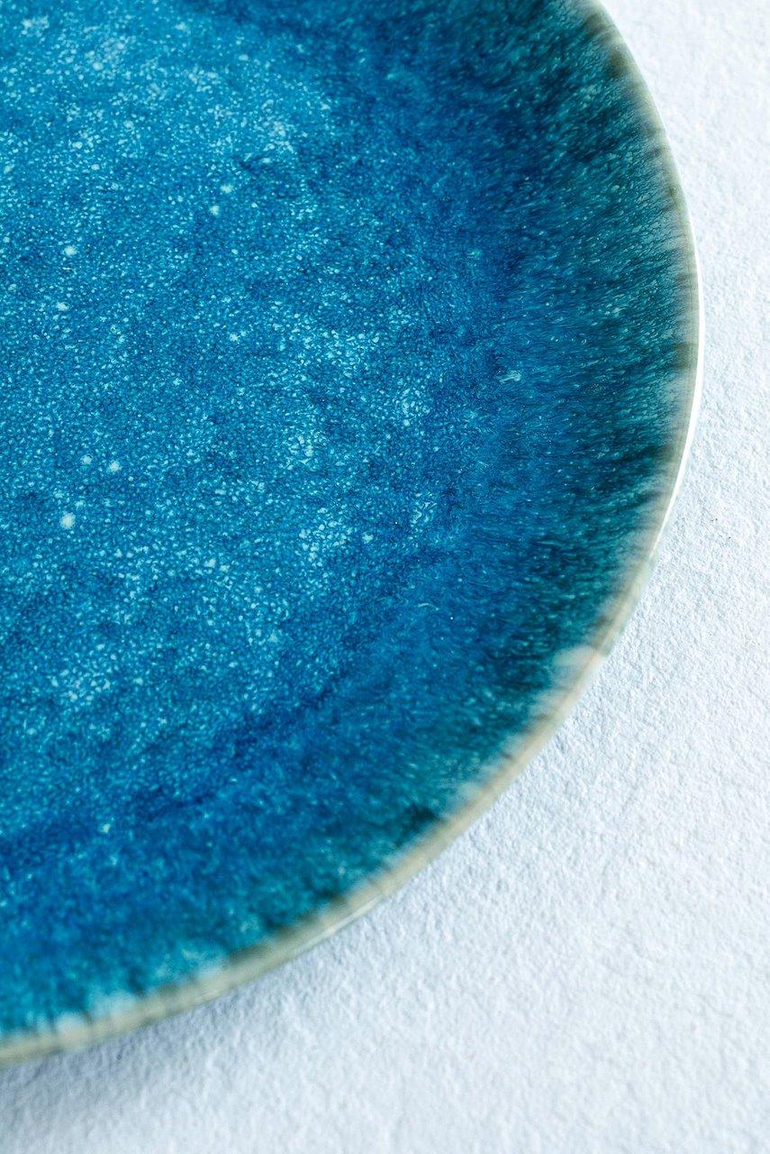 Ocean Blue Salad Plate - THE SUS&TAIN STORE