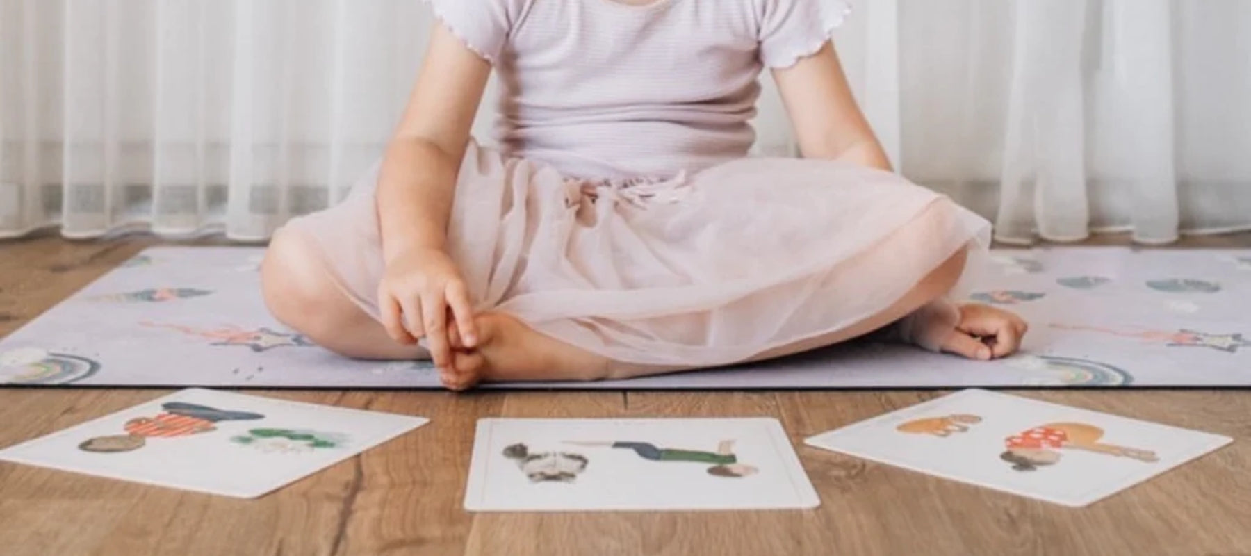 Nurturing Wellness: Introducing Yoga Flash Cards for Child Development