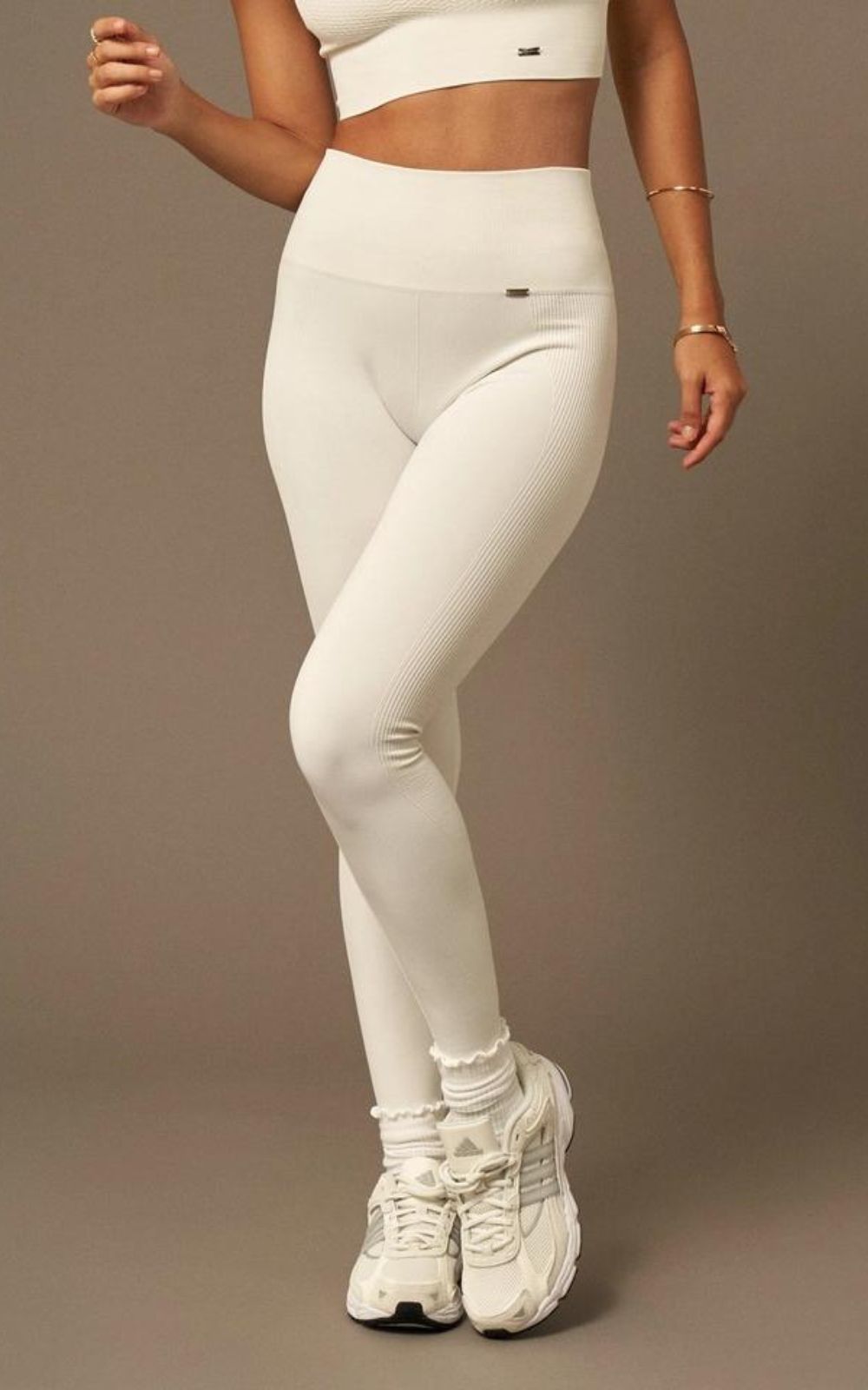 Discover Confidence-Boosting Comfort with Our Bliss Legging in White