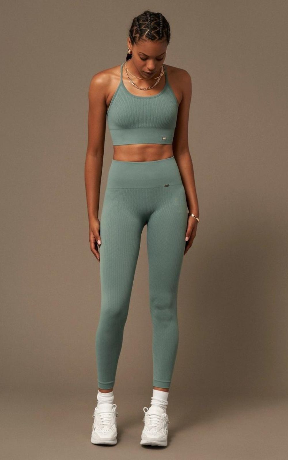 Flow Legging 4.0: Sustainable Second Skin Legging in Stormy Sea Blue