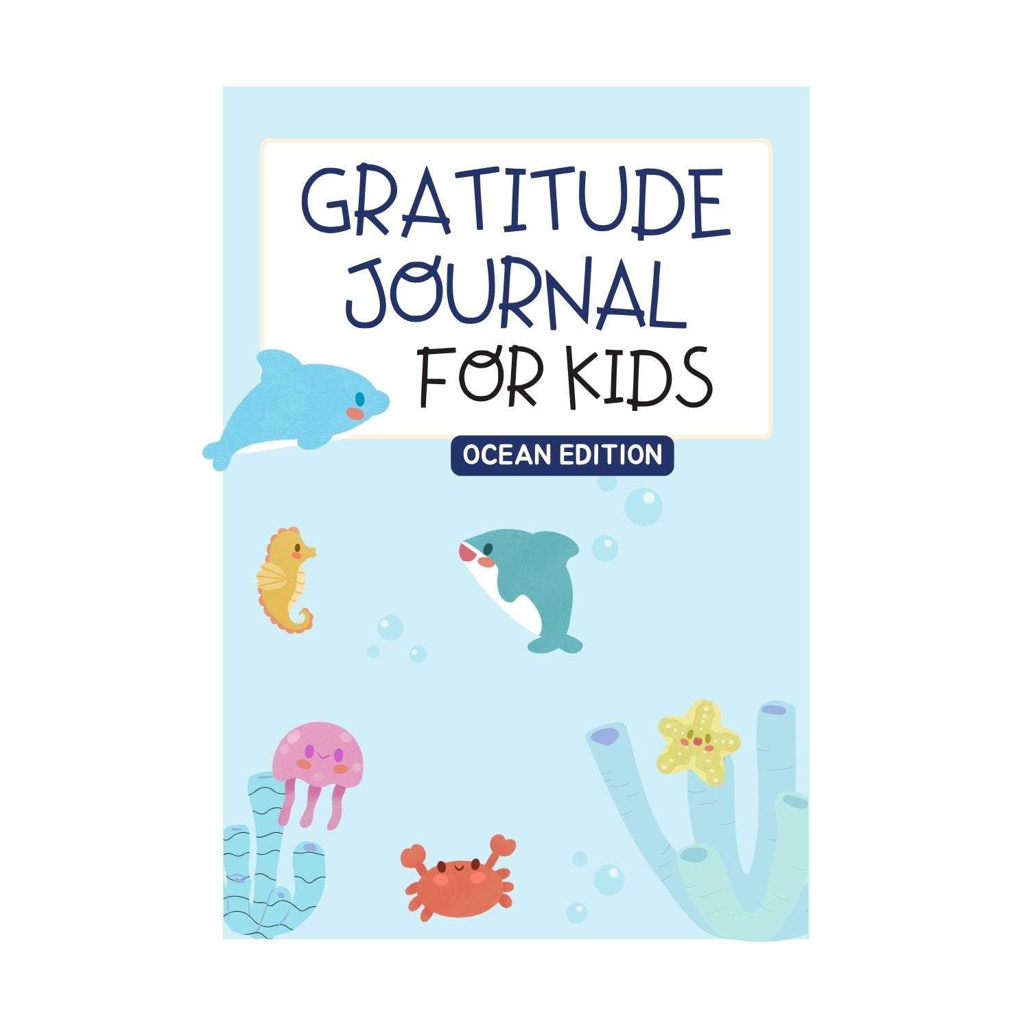 Kids Gratitude Journal - Ocean Edition | Mindful Activity for Children