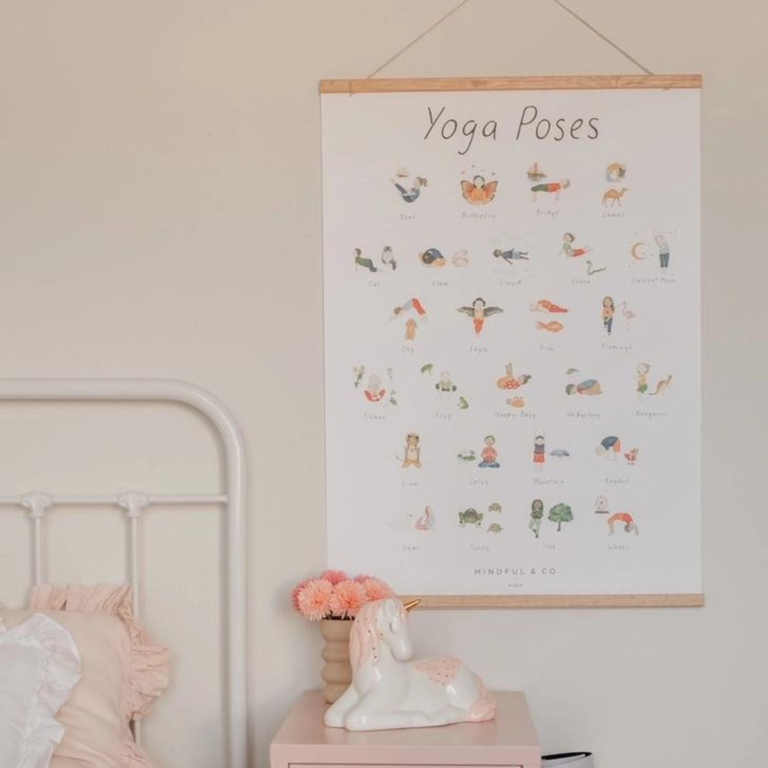 Yoga Poses Print for Children - Mindful & Co Kids