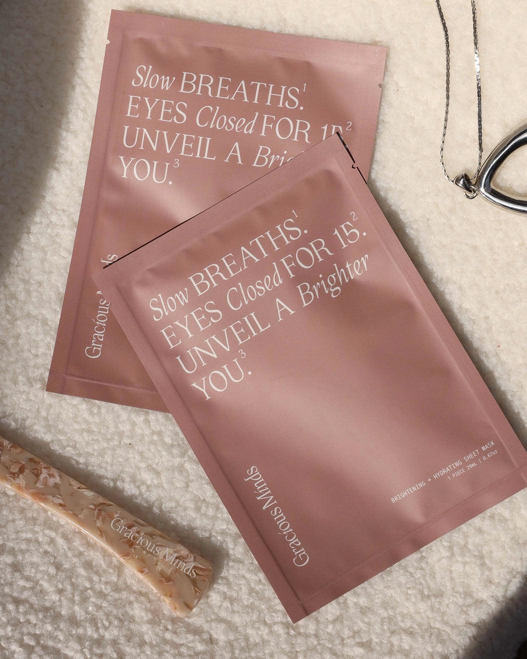 Bright Unveil Sheet Mask - THE SUS&TAIN STORE