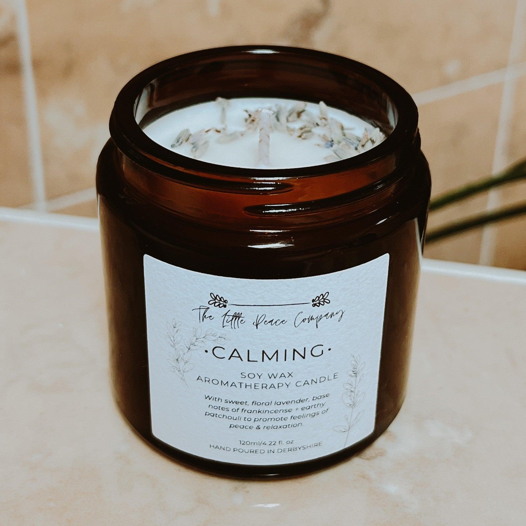 Calming Soy Wax Aromatherapy Candle | 120ml - THE SUS&TAIN STORE