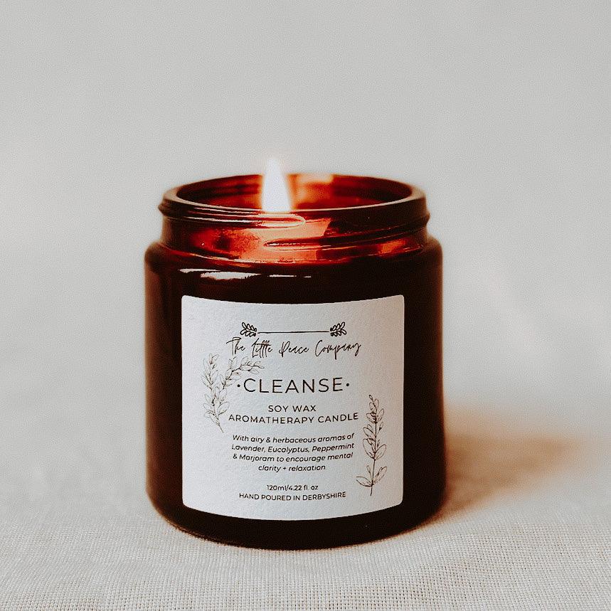 Cleanse Soy Wax Aromatherapy Candle | 120ml - THE SUS&TAIN STORE