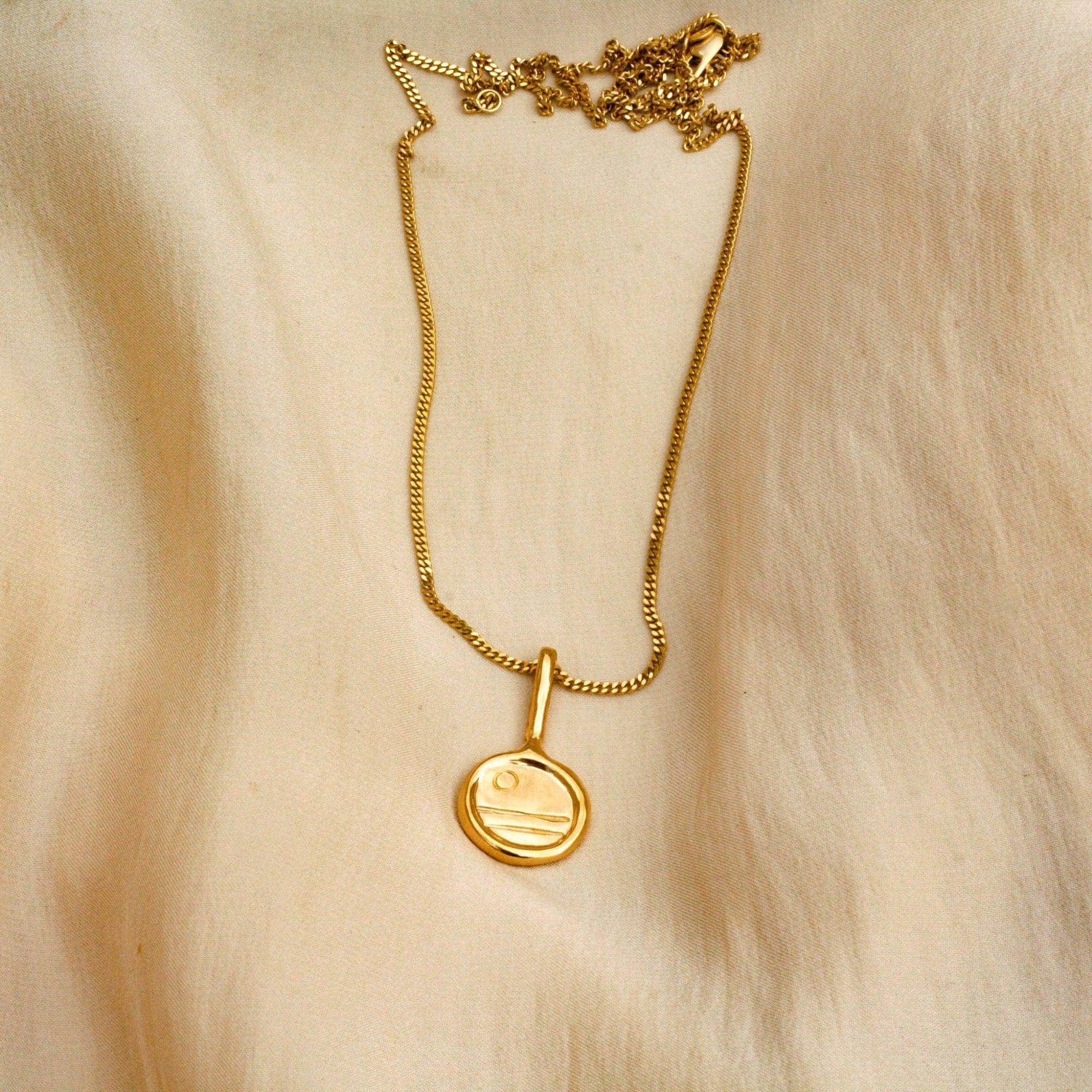 GOLDEN HOUR NECKLACE - RECYCLED SILVER - THE SUS&TAIN STORE