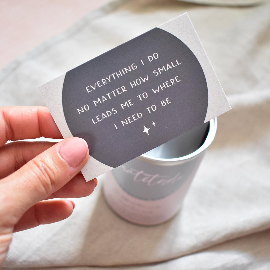 Gratitude Affirmation Cards Tin - THE SUS&TAIN STORE
