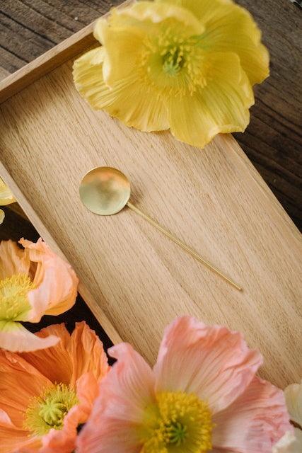 Handcrafted Golden Spoon - THE SUS&TAIN STORE