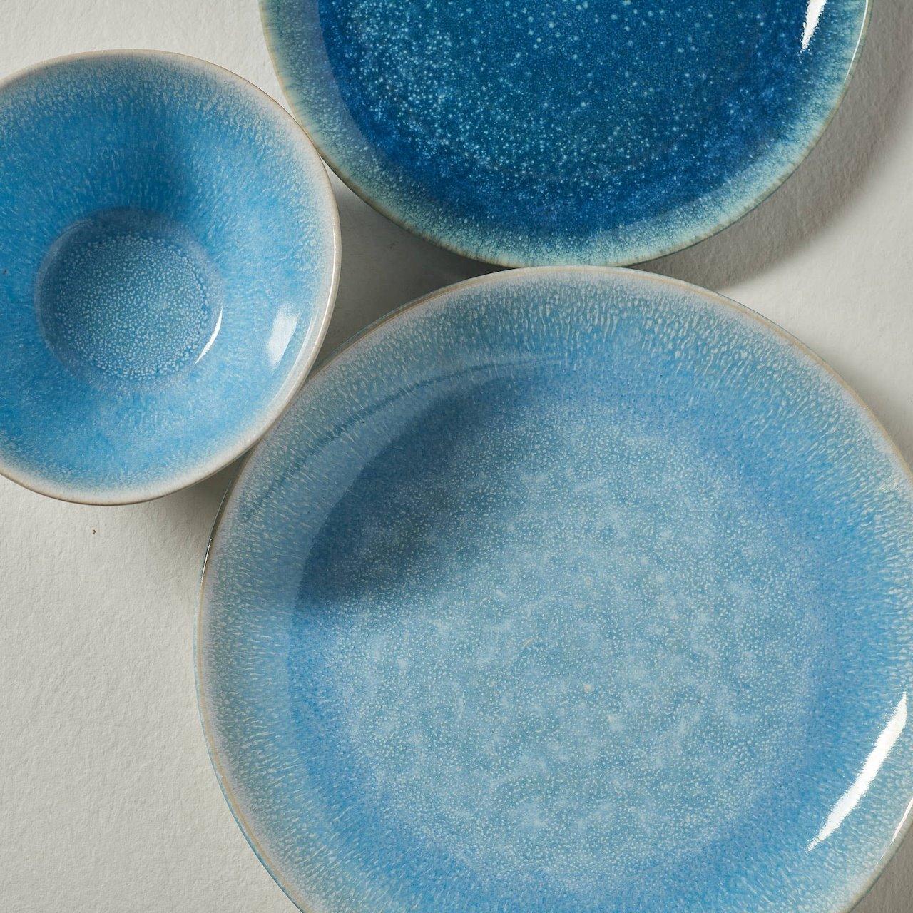 Ocean Blue Salad Plate - THE SUS&TAIN STORE