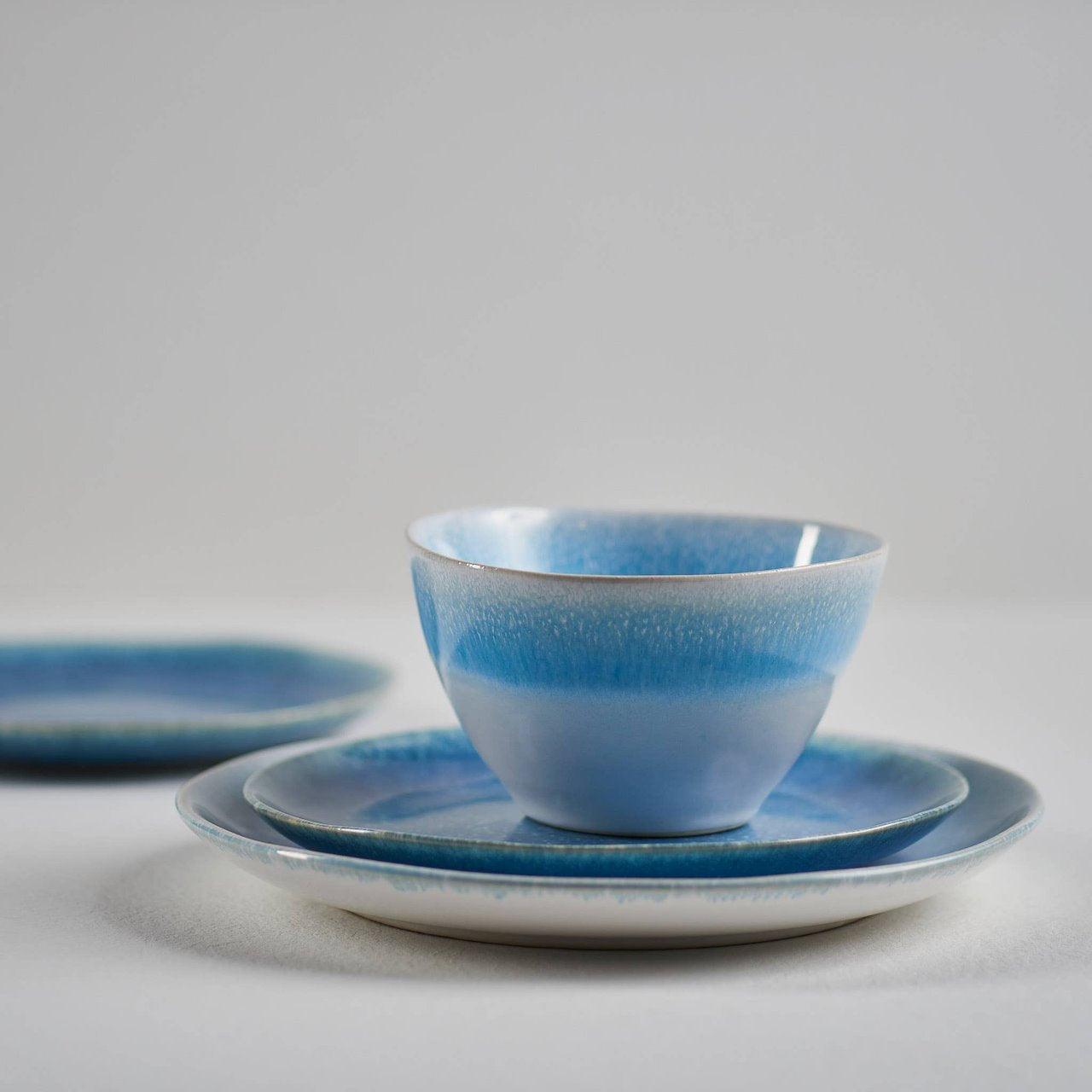 Ocean Blue Salad Plate - THE SUS&TAIN STORE