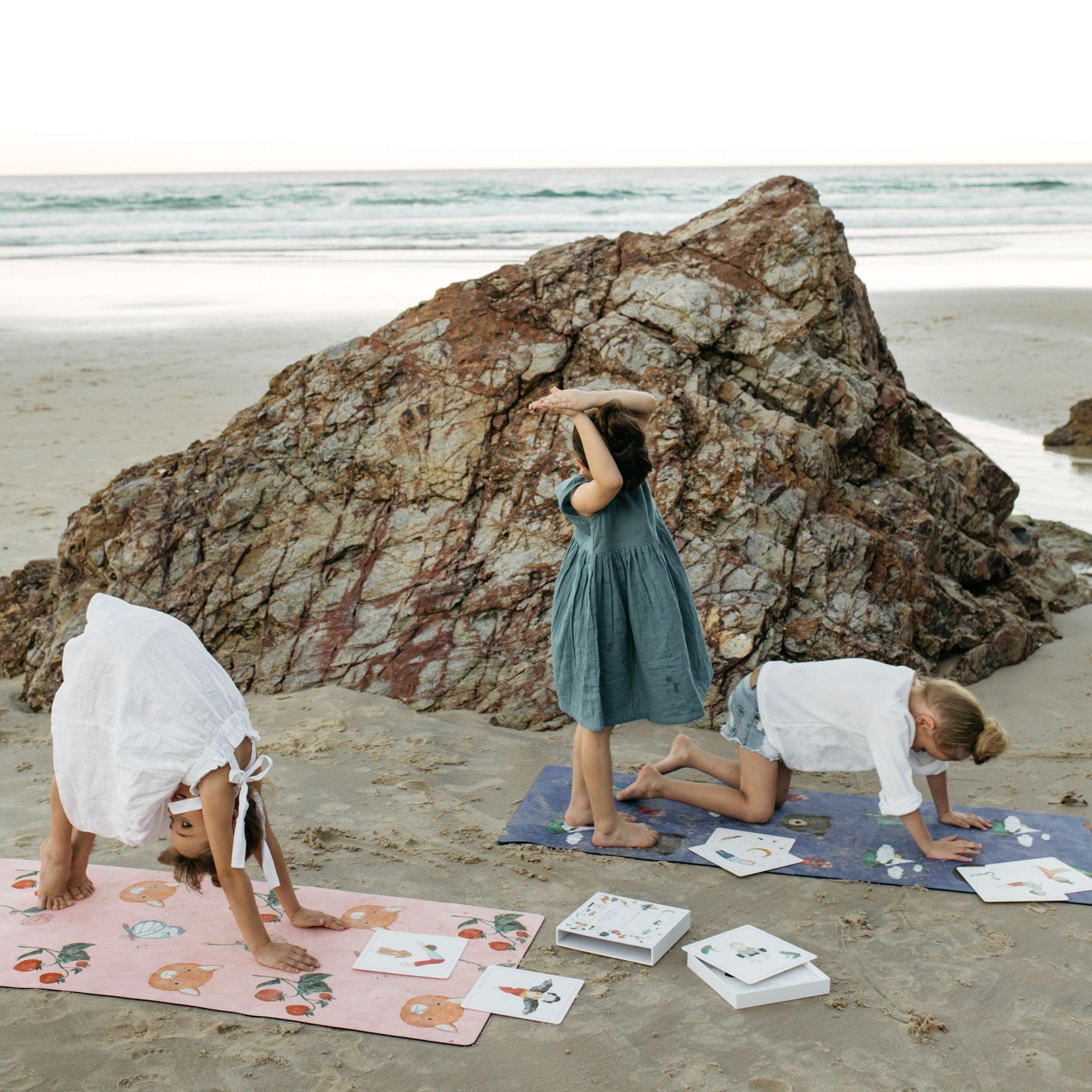 Printed Kids Yoga Mats - THE SUS&TAIN STORE