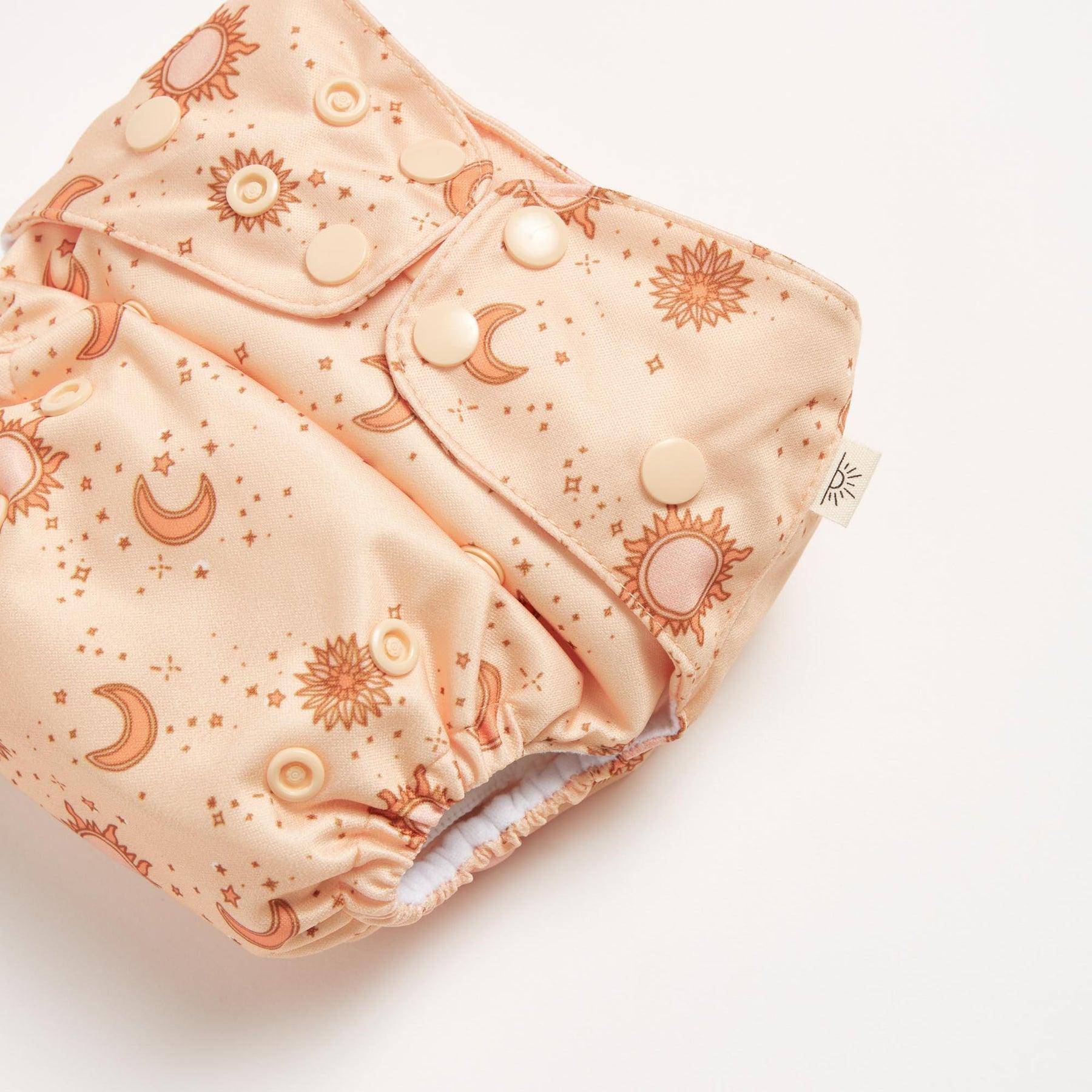 Reusable Modern Cloth Nappy | Soleil - THE SUS&TAIN STORE