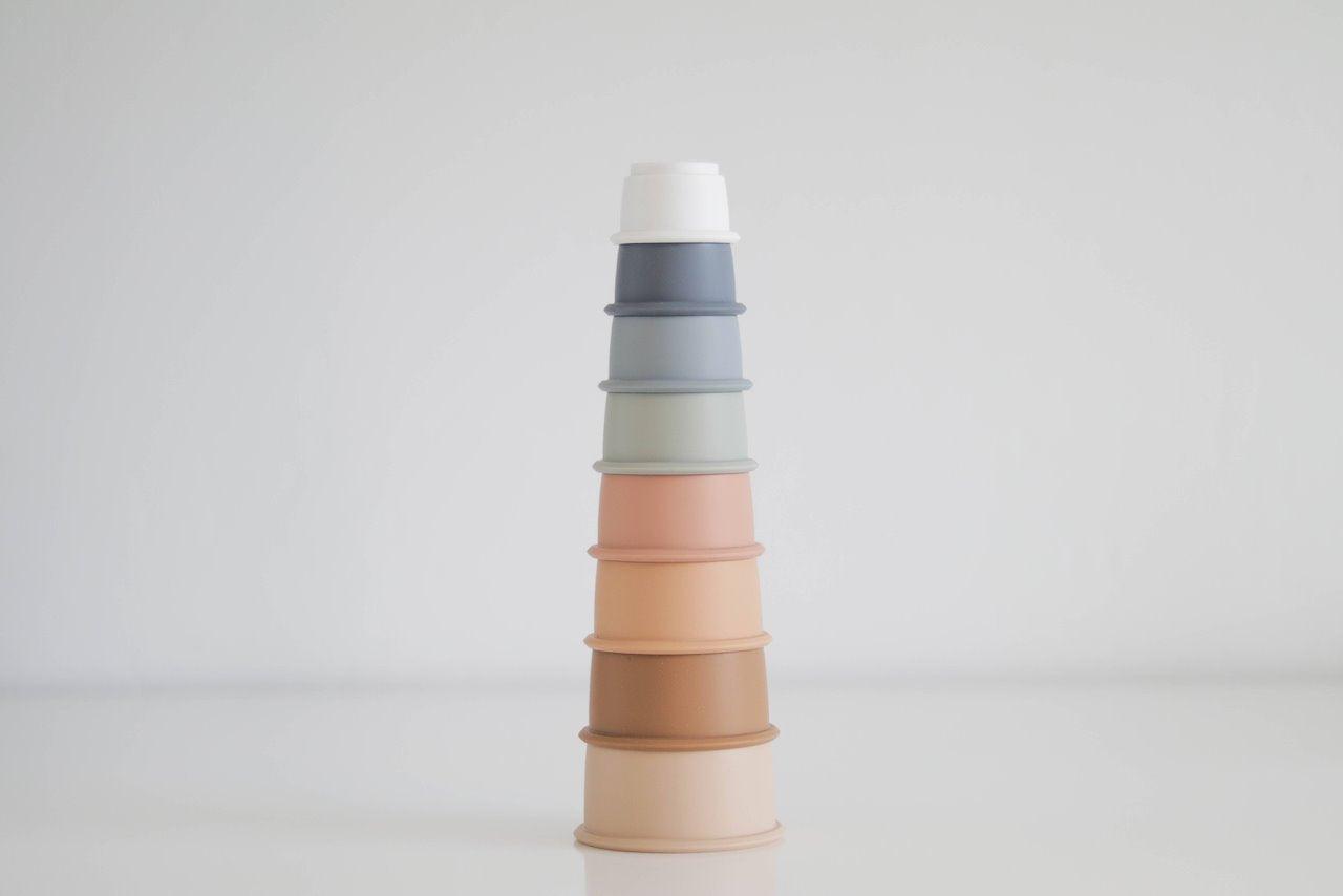 Silicone Baby Stacking Cups - THE SUS&TAIN STORE
