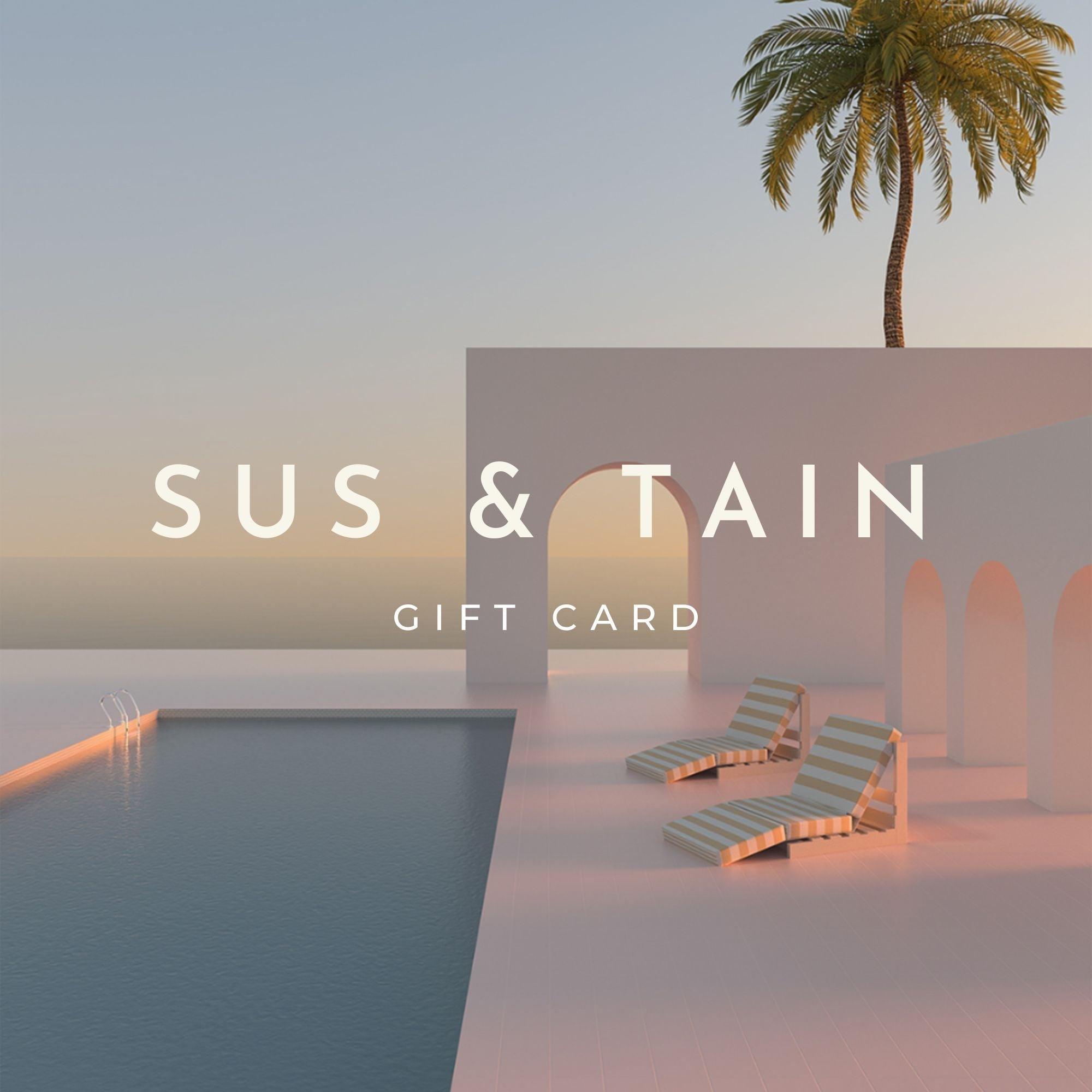SUS&TAIN Gift Card - THE SUS&TAIN STORE