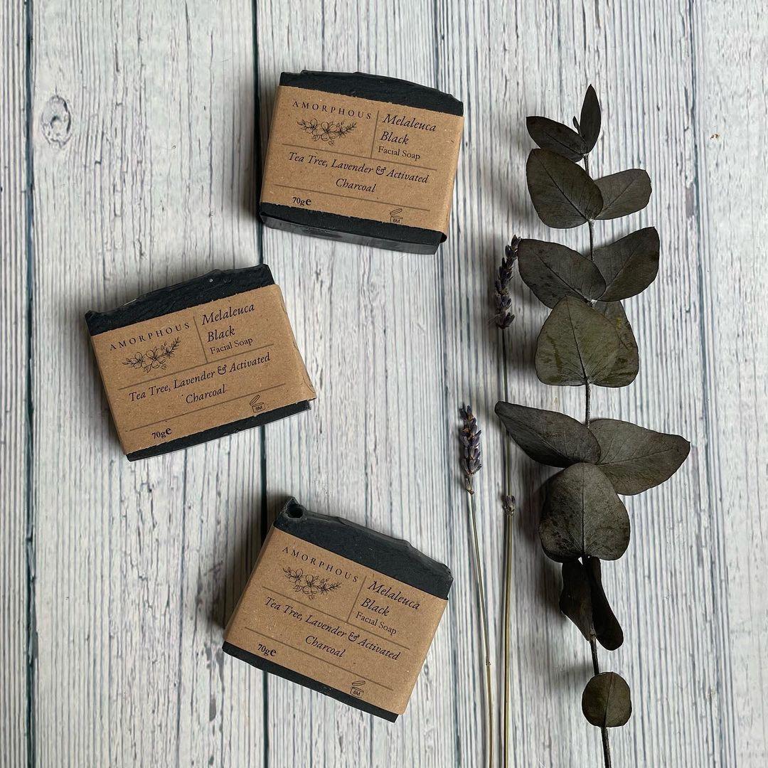 Charcoal and Tea Tree and Hemp Seed Oil Break-Out Control Facial Cleansing Soap Bar - THE SUS&TAIN STORE