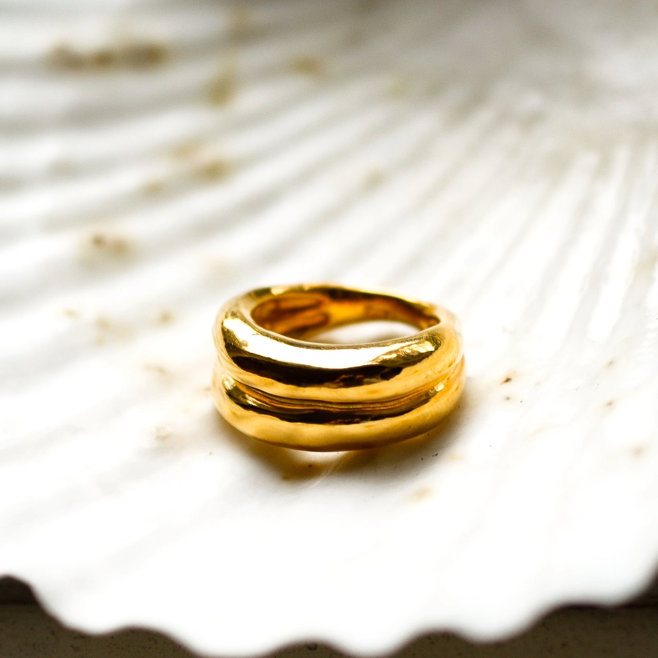 DOUBLE FORGED BY THE OCEAN RING Jewellery Rauw Jewelry 